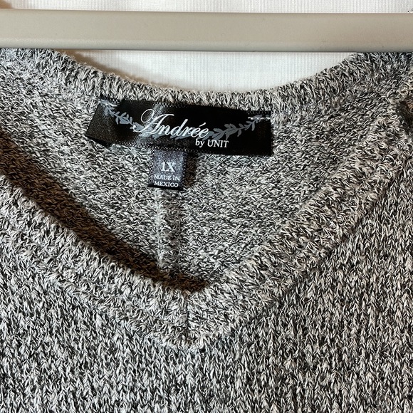 1X Andree by Unit Gray Dress - Picture 3 of 4